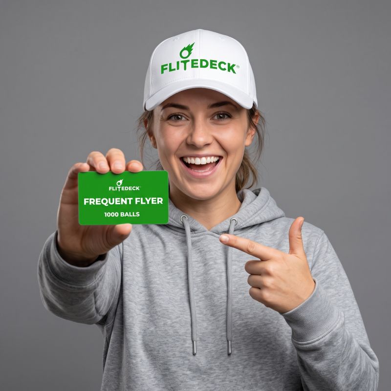 500-Ball Flitedeck™ Frequent Flyer Card Tilgate Forest Golf Centre